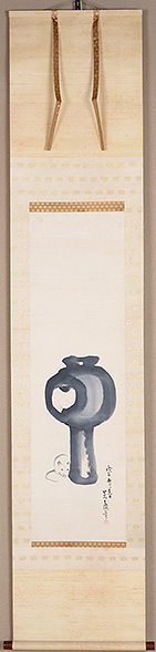 �����@�i���@Matsumura Keibun�^�Ƒl�@A small mallet and a house rat