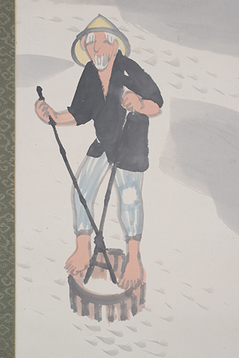 �s�H�@�؍��@Tsuji Kako�^��􂢁@Potato washing (for take out the skin)