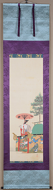 ���J�@��z�@Okutani Ichiyou�^�_����u��o�R�v�R���f�����@Gion festival&ldquo;Uradeyama&rdquo;in a manner of Yamaguchi Soken