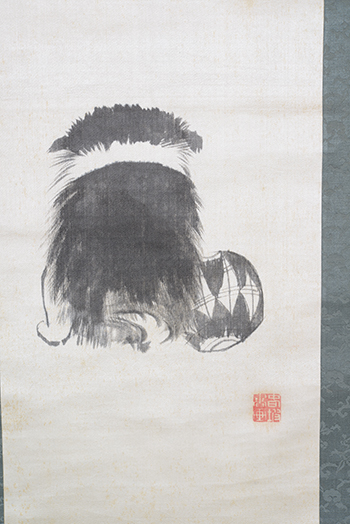 ��J�@��Ł@Otani Kubutsu�^���ɋ�q�@A poppy and a kite