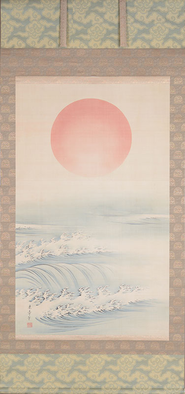 @́@Raisho Nakajima^Ôg@Morning sun and peace full waves