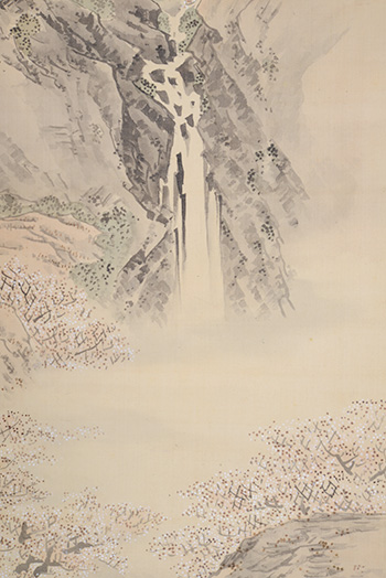 �X�@萎R�@Mori Kanzan�^�������~�с@Tsukigase ume grove