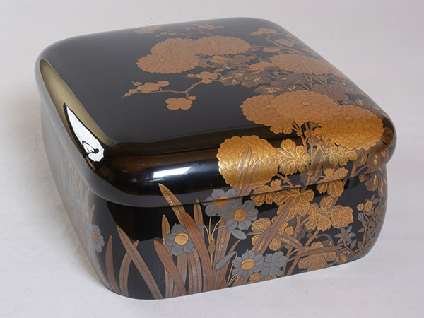 �k�����i�g�c���N�j�@Yokodo(Yoshida Kinnen)�^�w�t�H���G�茥���x a Suzuri-box with a letter container